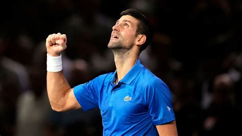 novak Djokovic paris